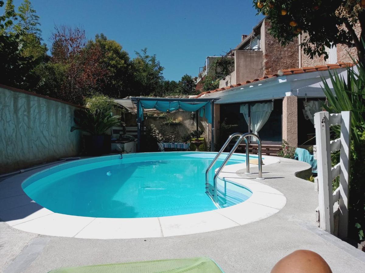 Belle Maison De Caractere Dans Village Et Sa Piscine Privee 7 Pers- 3 Chambres - 12 Rue Emile Zola Millas Exterior photo